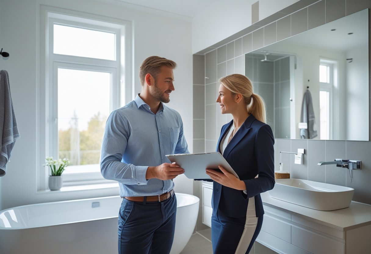 Sådan får du et nyt badeværelse med totalentreprise i Lyngby